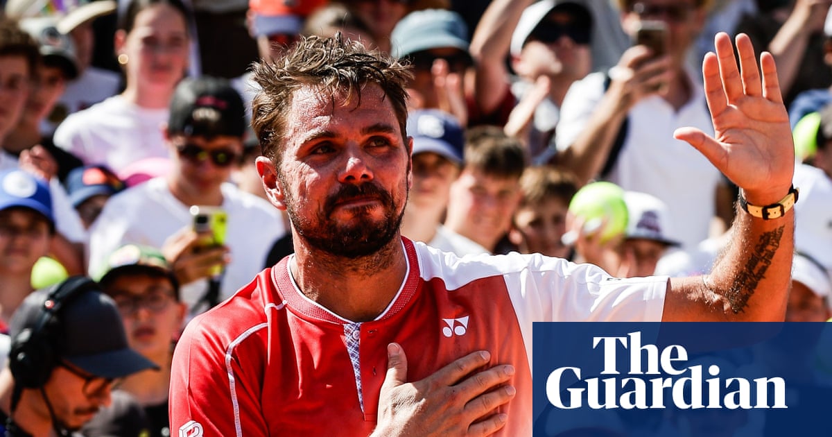 Retiring Stan Wawrinka bathed in love as age denies him one last fling in Paris | Stan Wawrinka