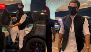 Ranveer Singh makes first public appearance amid FWICE boycott; spotted with security at Mumbai airport - WATCH | Hindi Movie News
