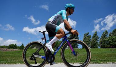 Enrico Zanoncello (Team Bardiani CSF 7 Saber) was disqualified from the Giro d'Italia (Photo: Dario Belingheri/Getty Images)