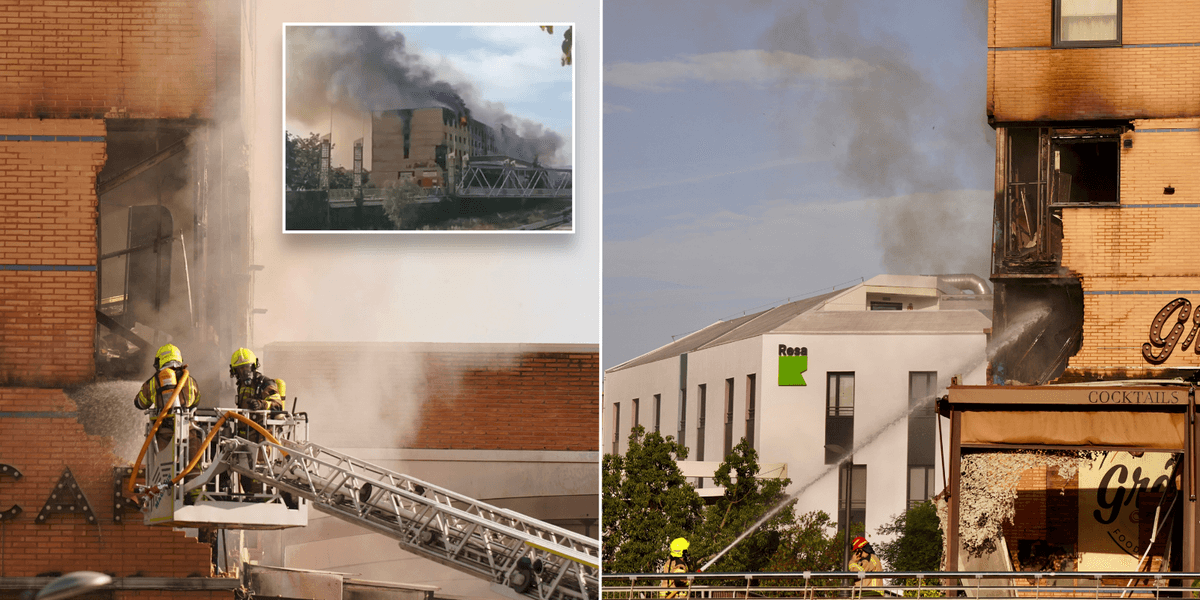 Malaga hotel fire: Hundreds evacuated as huge fire breaks out at Ibis hotel in Spanish holiday hotspot