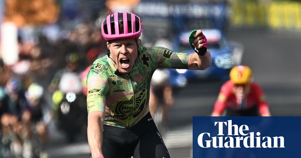 Giro d’Italia: Victorious Valgren shows off son’s lucky Pokémon chip as he claims stage 17 | Giro d'Italia
