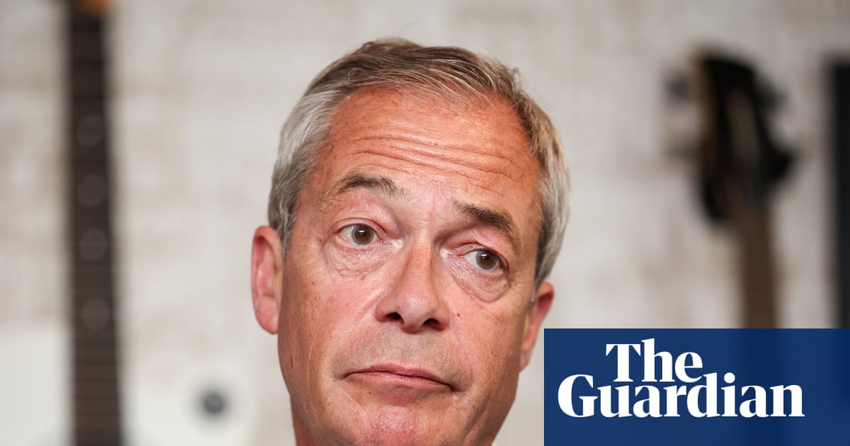 Report ‘phone hack’ to police or I will do it for you, Labour chair tells Farage | Nigel Farage