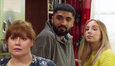 Emmerdale star reacts as the Dingles get a surprise new family member