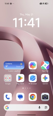 Home screen - Xiaomi 17T review