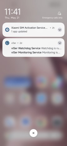 Notification shade - Xiaomi 17T review