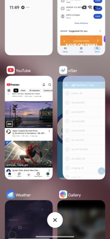 Recent apps - Xiaomi 17T review