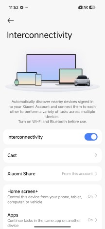 Connectivity features - Xiaomi 17T review
