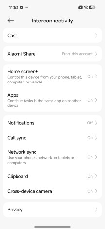 Connectivity features - Xiaomi 17T review