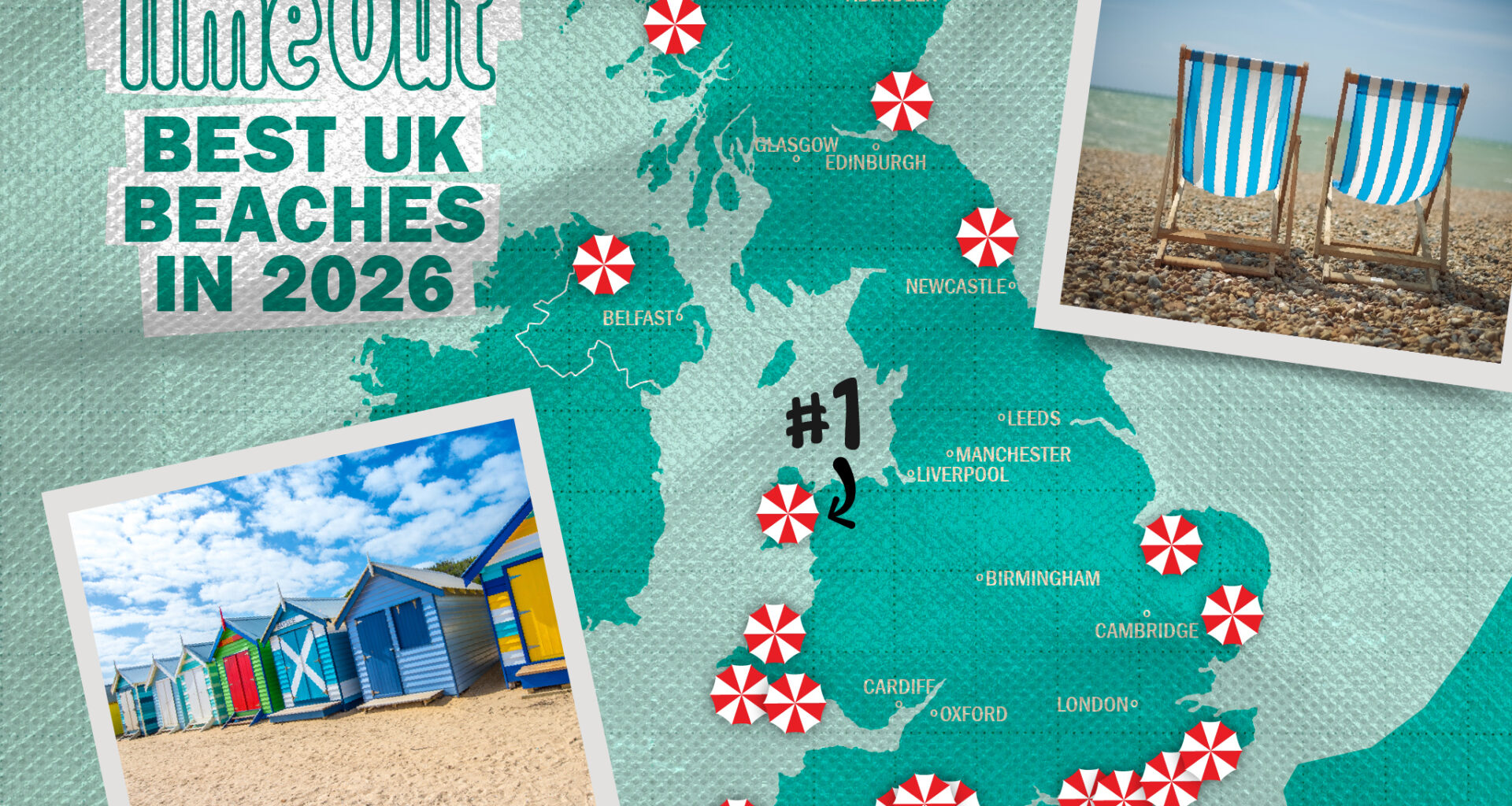Mapped: the 20 best beaches in the UK