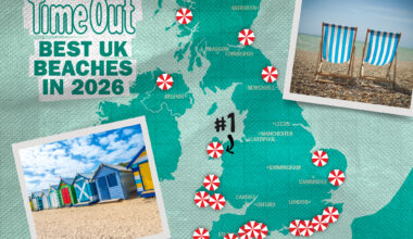 Mapped: the 20 best beaches in the UK