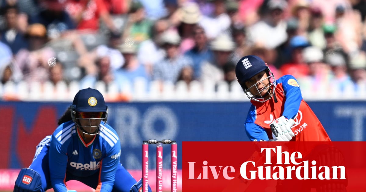 England v India: second women’s T20 international – live | England women's cricket team