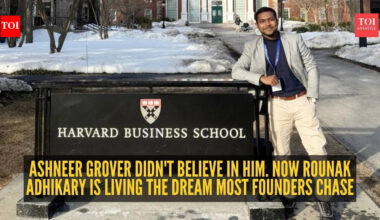 Raunak Adhikary: Meet Rounak Adhikary: Ashneer Grover once told him ‘Tu Baith Jaa Yaar’ and cut off his pitch mid-sentence; now he's living every startup founder's dream