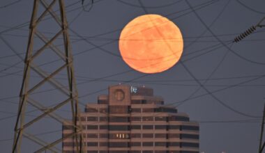 In Photos: ‘Blue Moon’ Rises Around The World