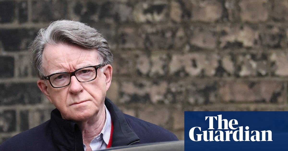 Mandelson files show no mitigation of security concerns over US appointment | Peter Mandelson
