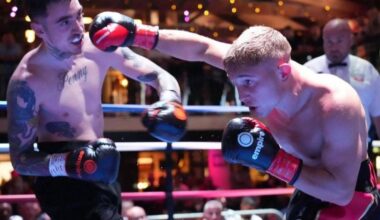 York boxers George Davey and Jack Marshall in title bouts