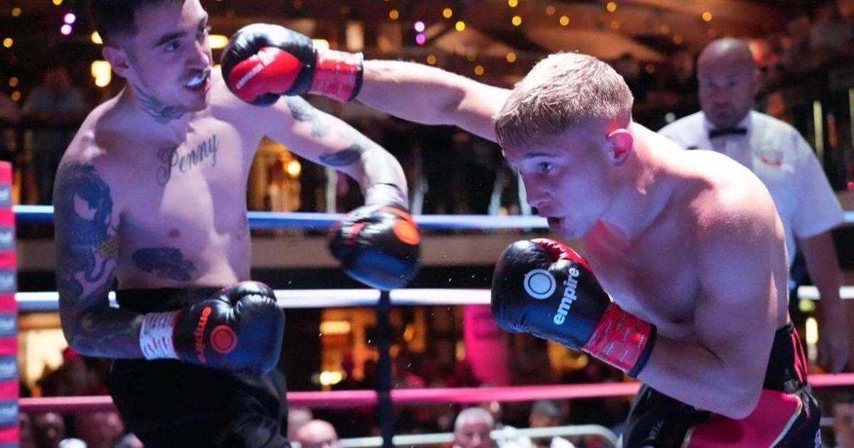 York boxers George Davey and Jack Marshall in title bouts