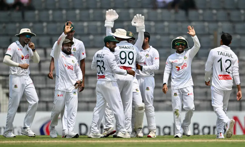 Taijul puts Bangladesh on brink of Test series win over Pakistan - Sport