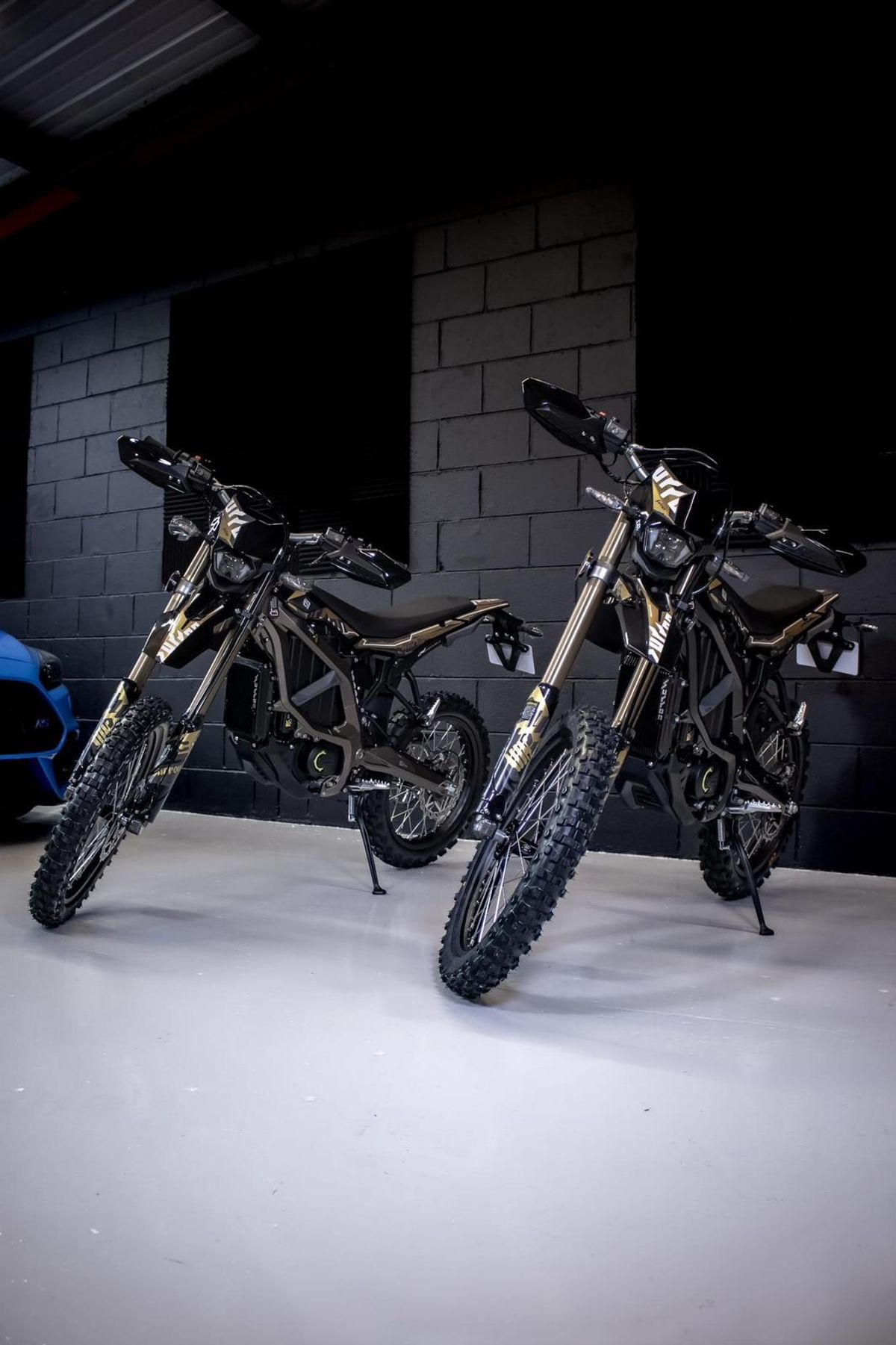 The Sur-Ron bikes which were stolen from the unit