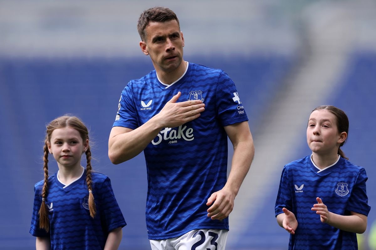 Seamus Coleman said his goodbyes to Everton fans