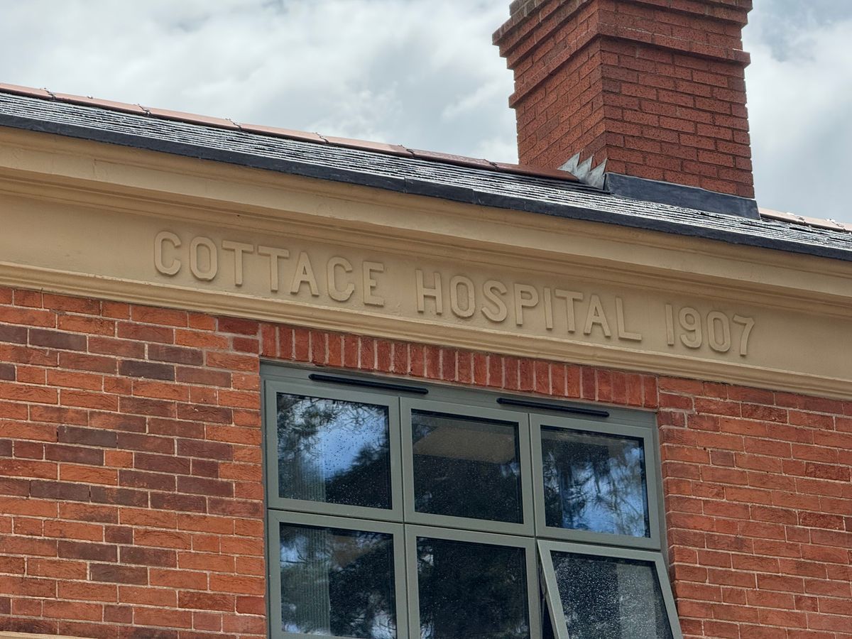 A nod to Sutton Cottage Hospital's first use under that guise, having previiously been a nursing home