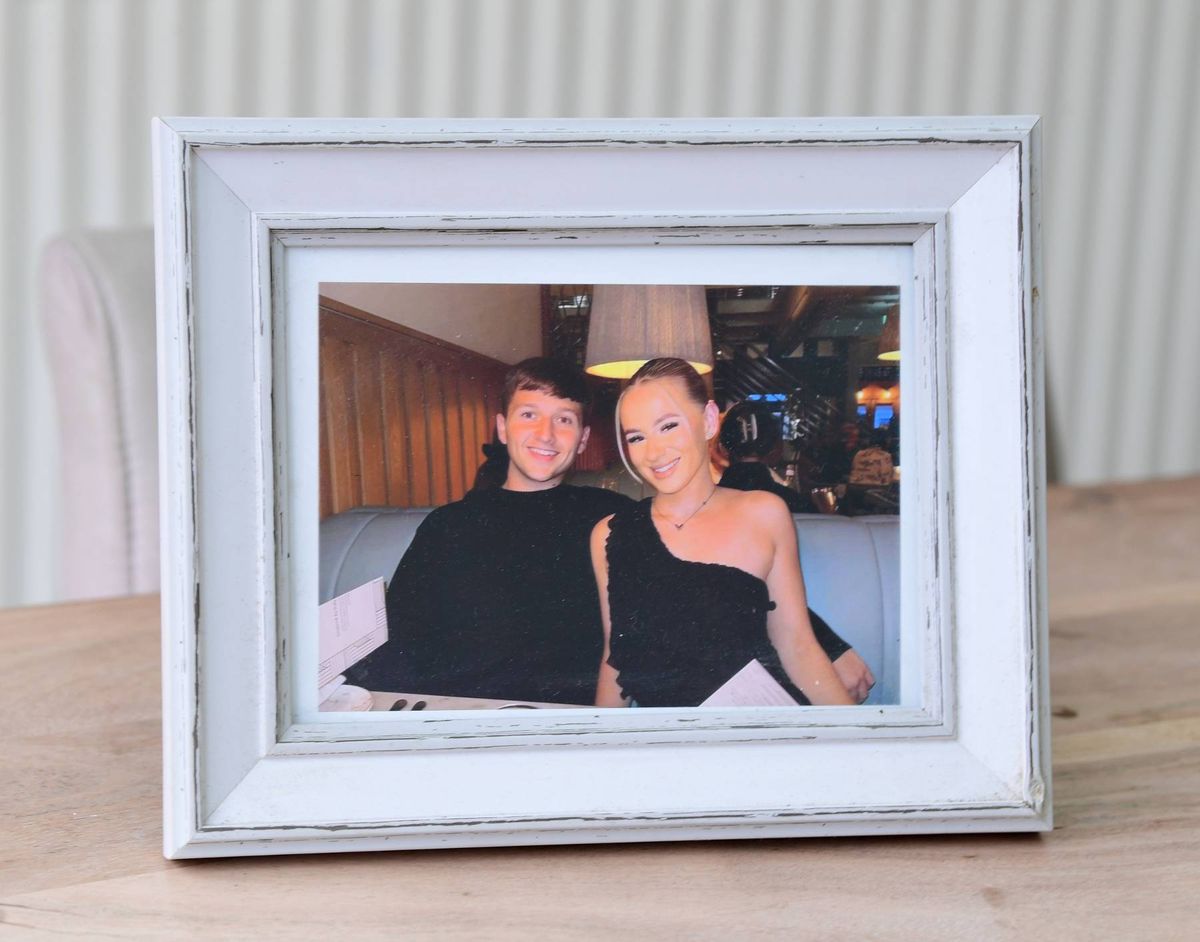 Lucy Harrison and boyfriend Sam Littler.