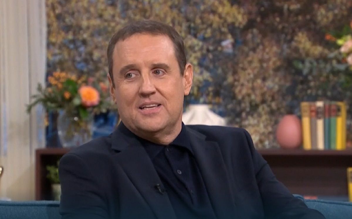Peter Kay during his appearance on This Morning