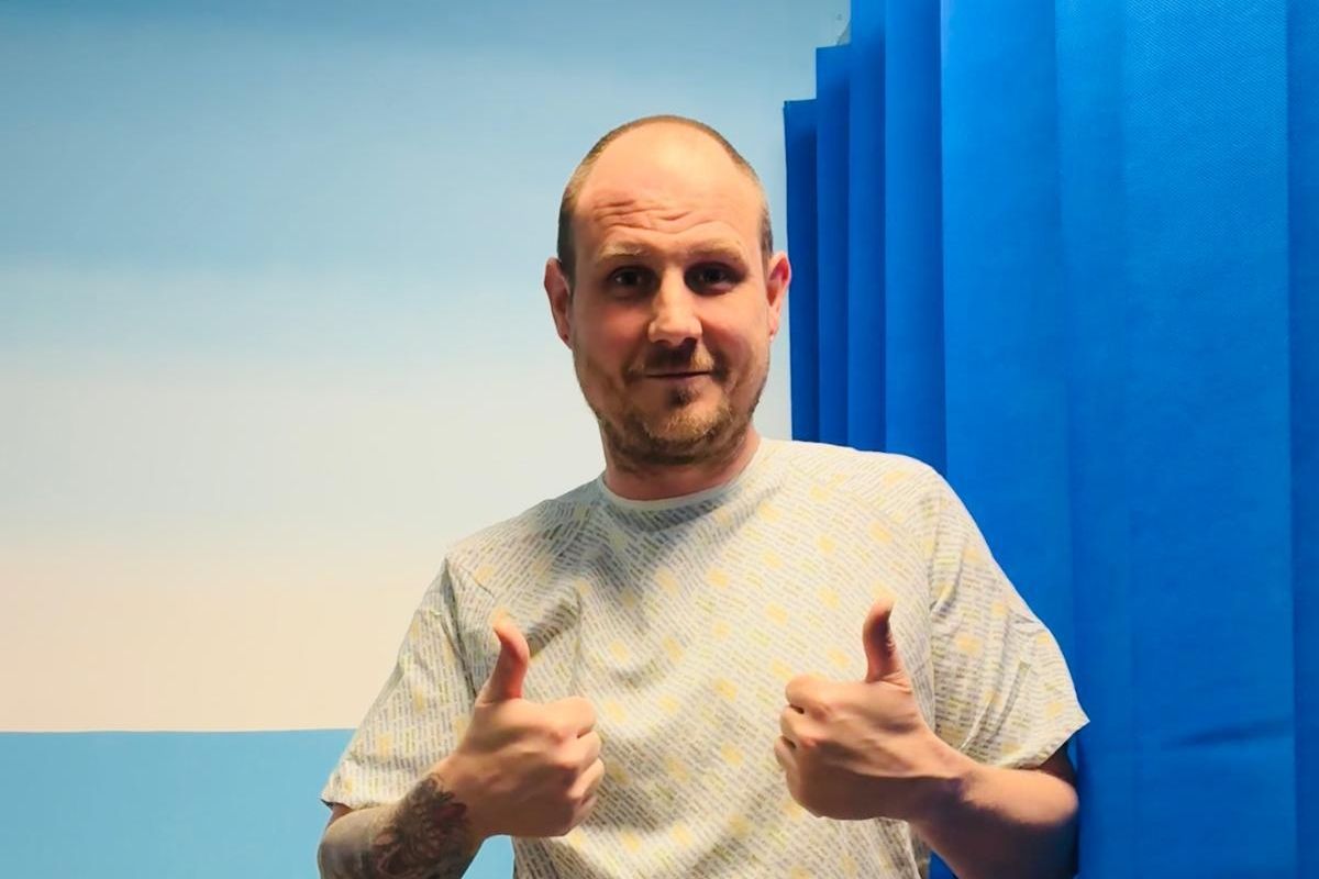 Paul in hospital