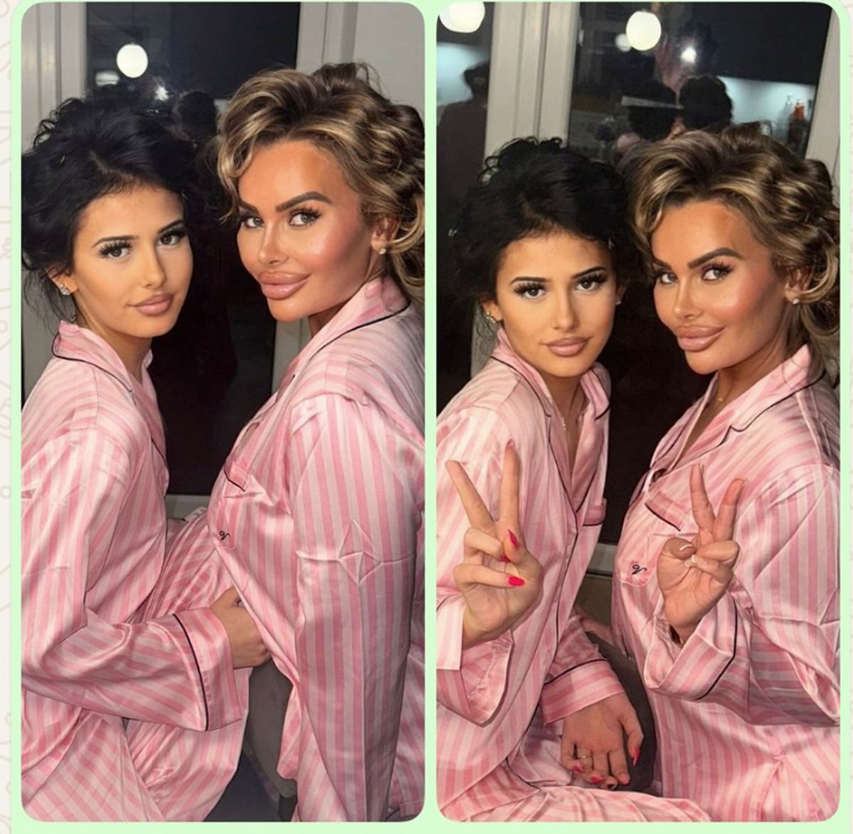 Princess-Bliss Dickson with her mum Sophie-May