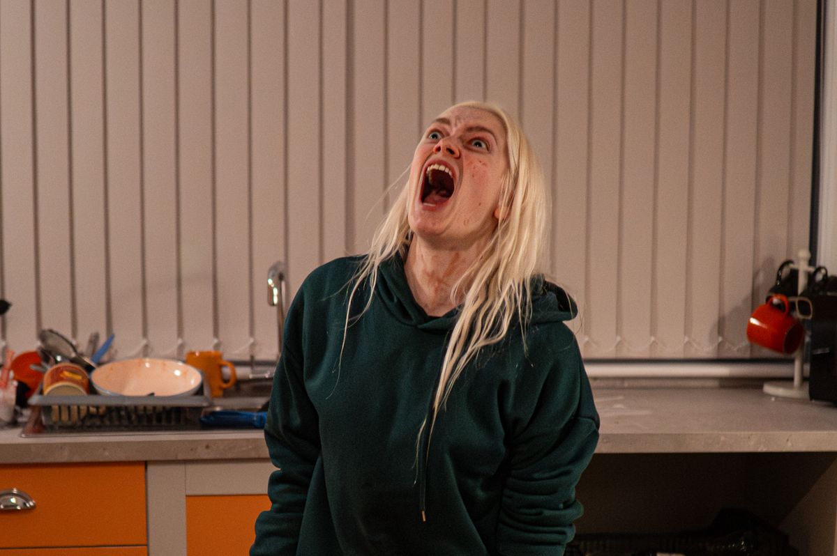 Katie Stones as Eve in Final Pill