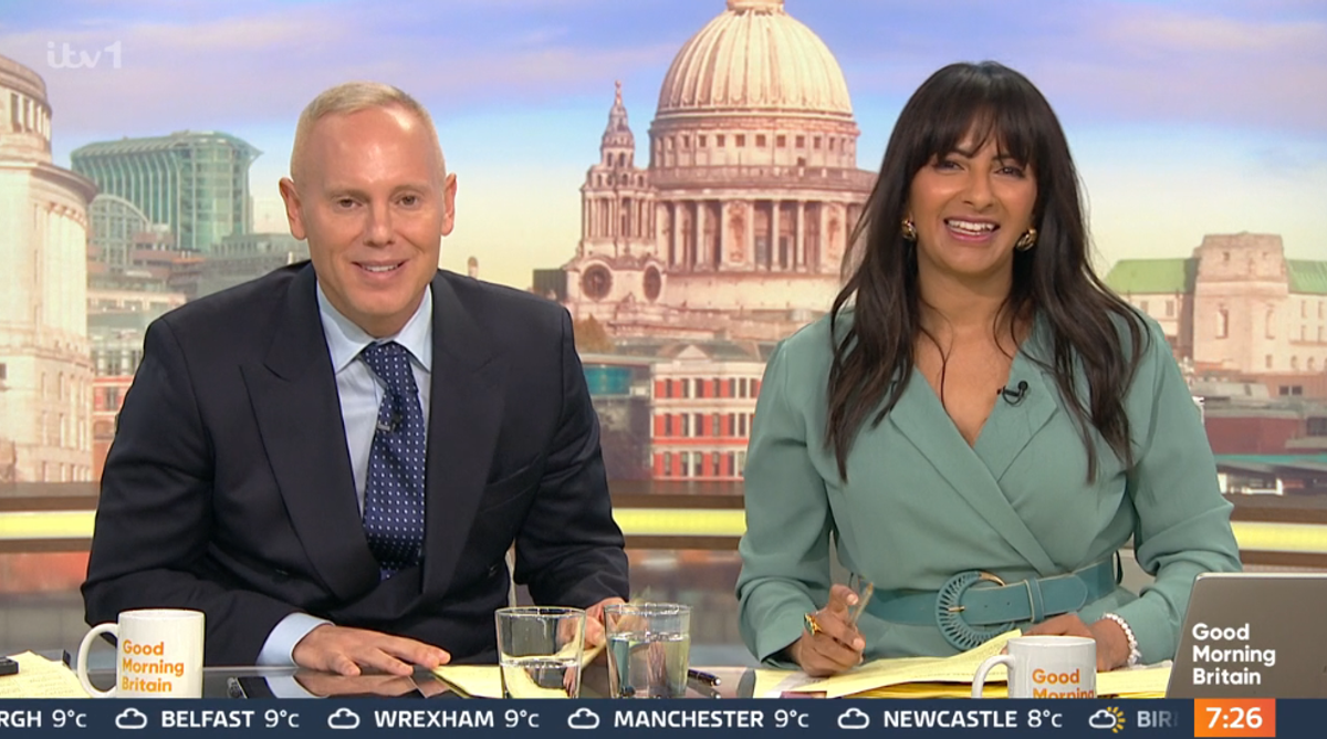 Rob Rinder and Ranvir Singh hosted GMB on Monday