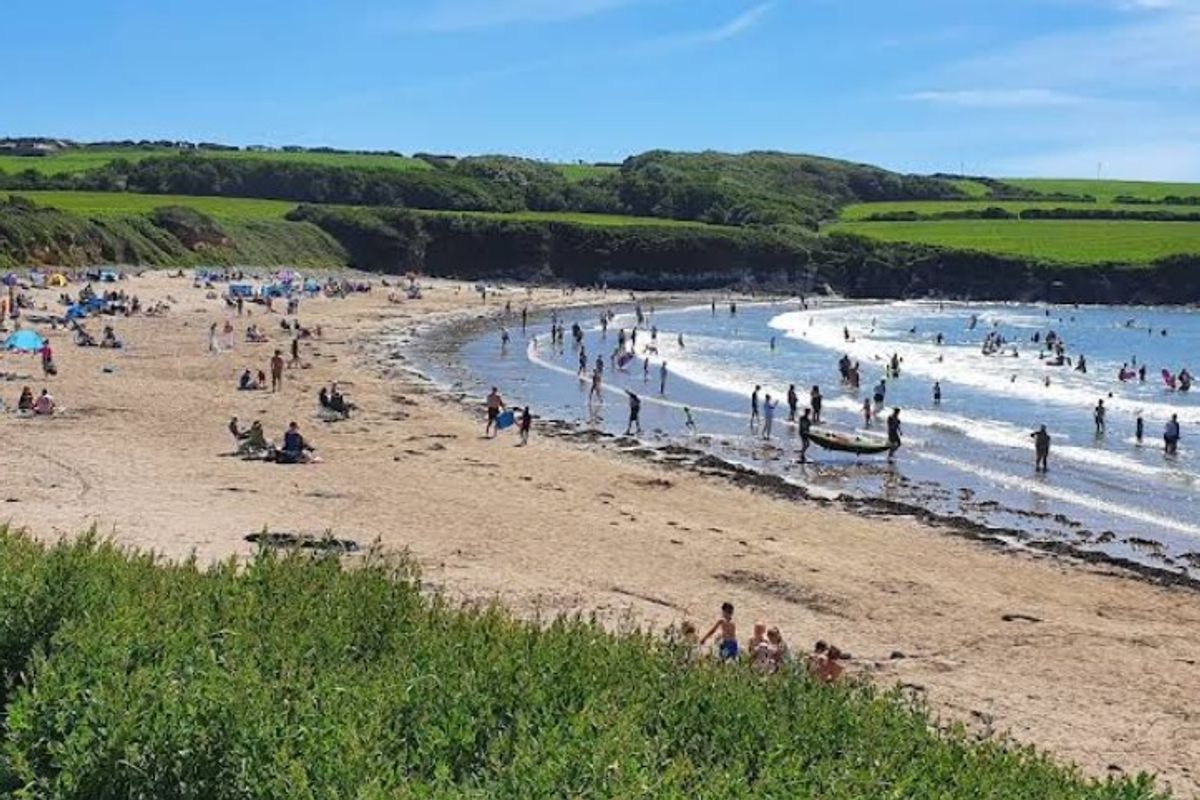 Welsh beach