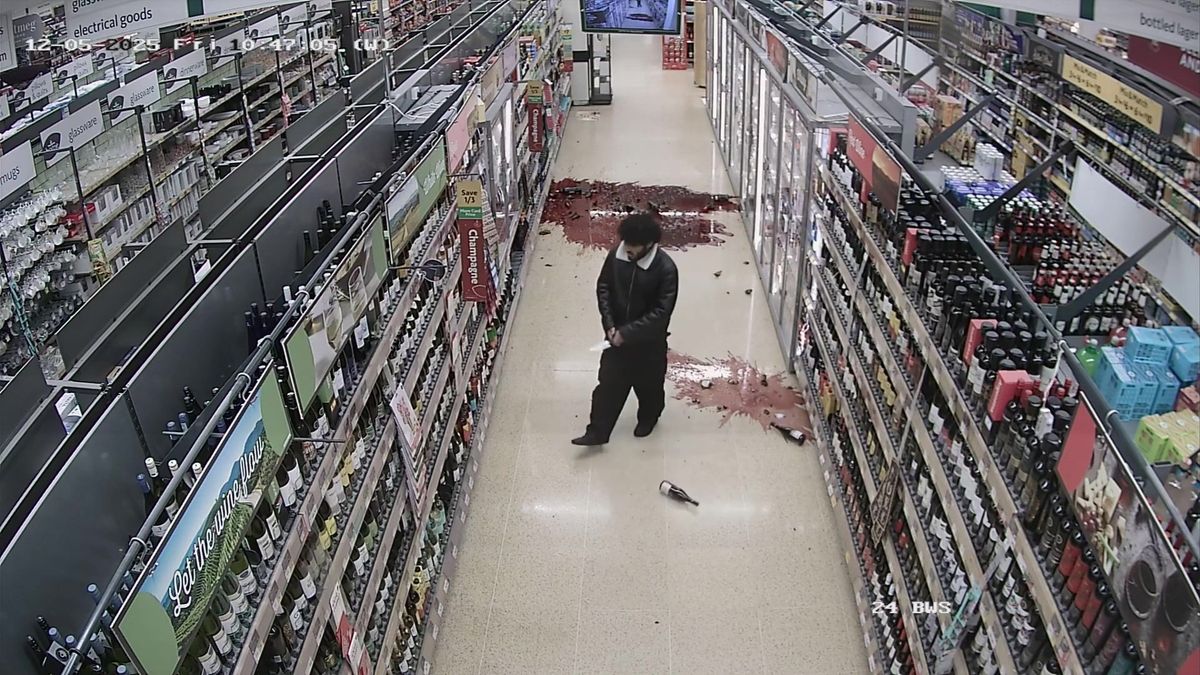 Milad Panjshiri 'rampaged' through a branch of Morrisons, terrifying staff and customers
