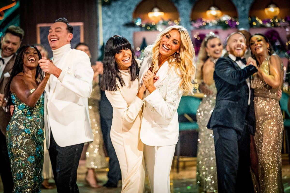 Claudia Winkleman and Tess Daly before their Strictly Come Dancing exits