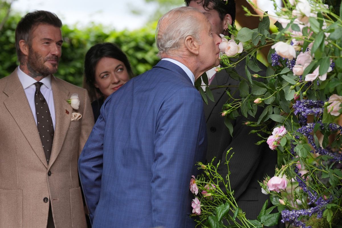 David Beckham, King Charles