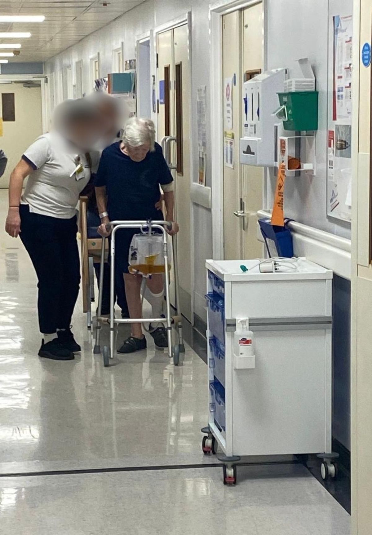 Janet was 'making good progress' with her mobility before the incident occurred on November 5
