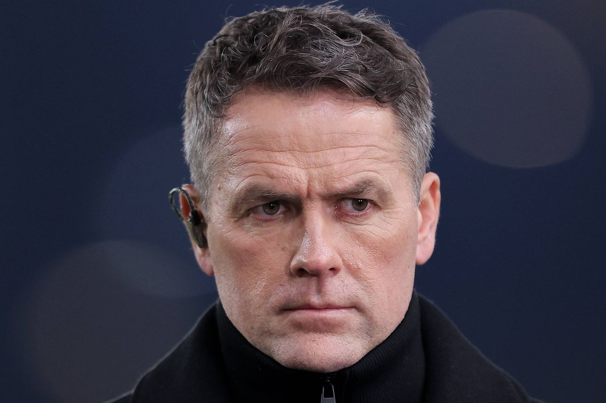 WOLVERHAMPTON, ENGLAND - MARCH 06: TNT Sports pundit Michael Owen during the Emirates FA Cup Fifth Round match between Wolverhampton Wanderers and Liverpool on March 06, 2026 in Wolverhampton, England. (Photo by James Gill - Danehouse/Getty Images)