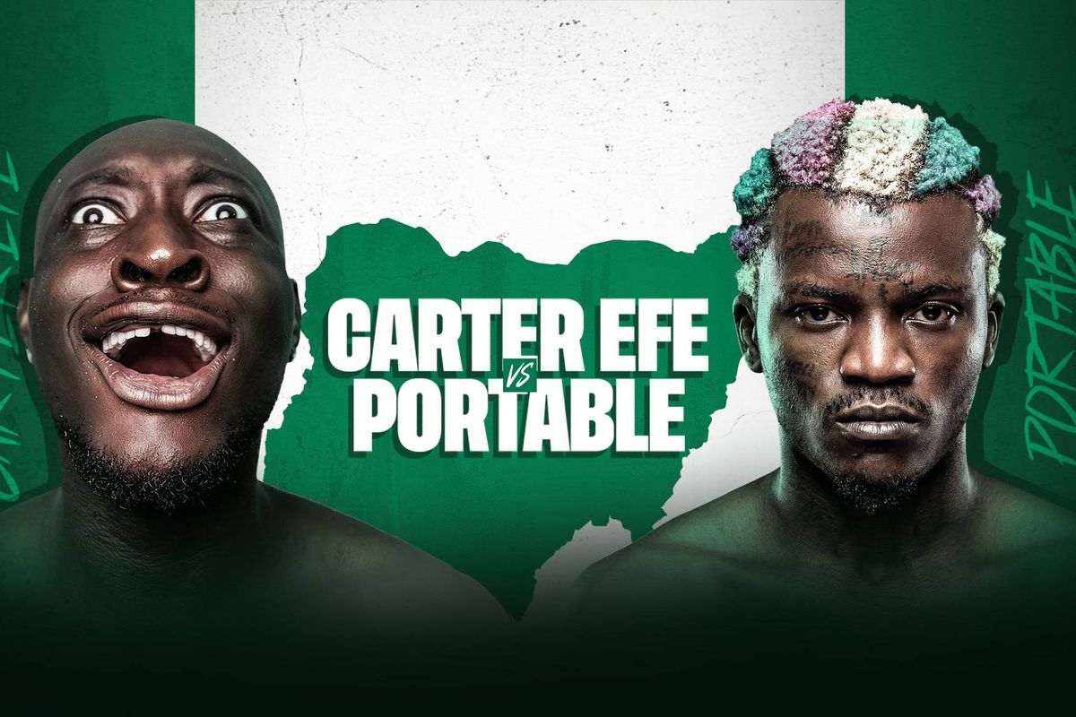 Carter Efe will take on Portable