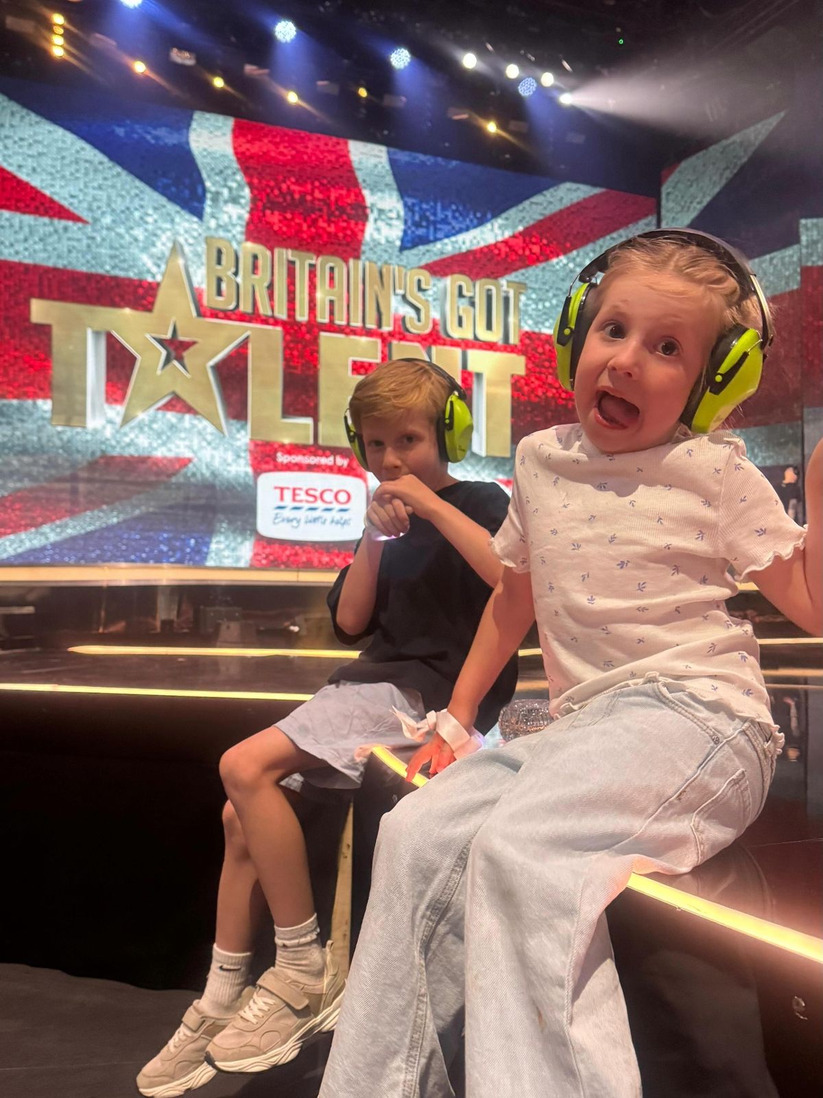 Stacey Solomon and Joe Swash