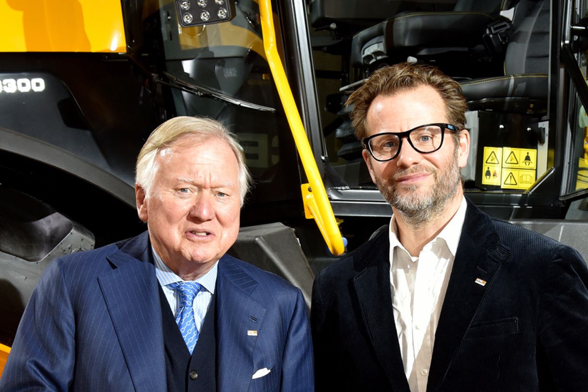JCB boss Lord Bamford has announced his youngest son will take over the company