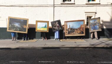 Monet for nothing: the famous artworks cheering up UK high streets