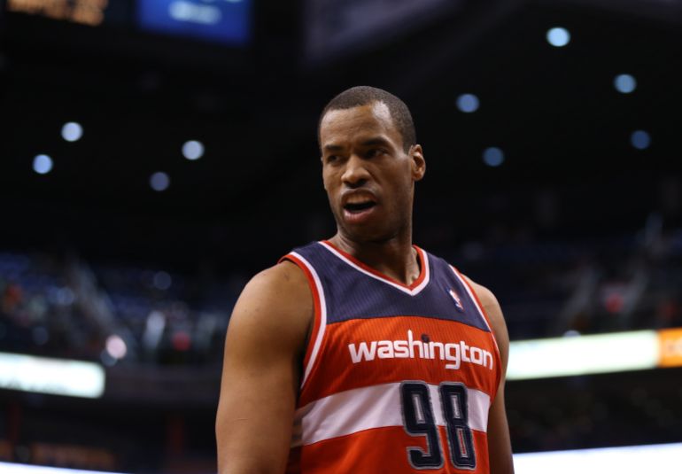 Jason Collins in action.