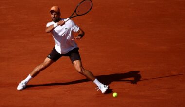French Open day one order of play and tournament schedule
