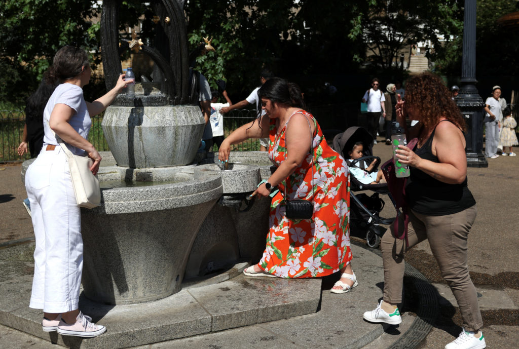 Heatwave in London
