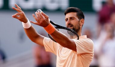 ‘Relieved’ Novak Djokovic set for French Open blockbuster after surviving heat - live reaction