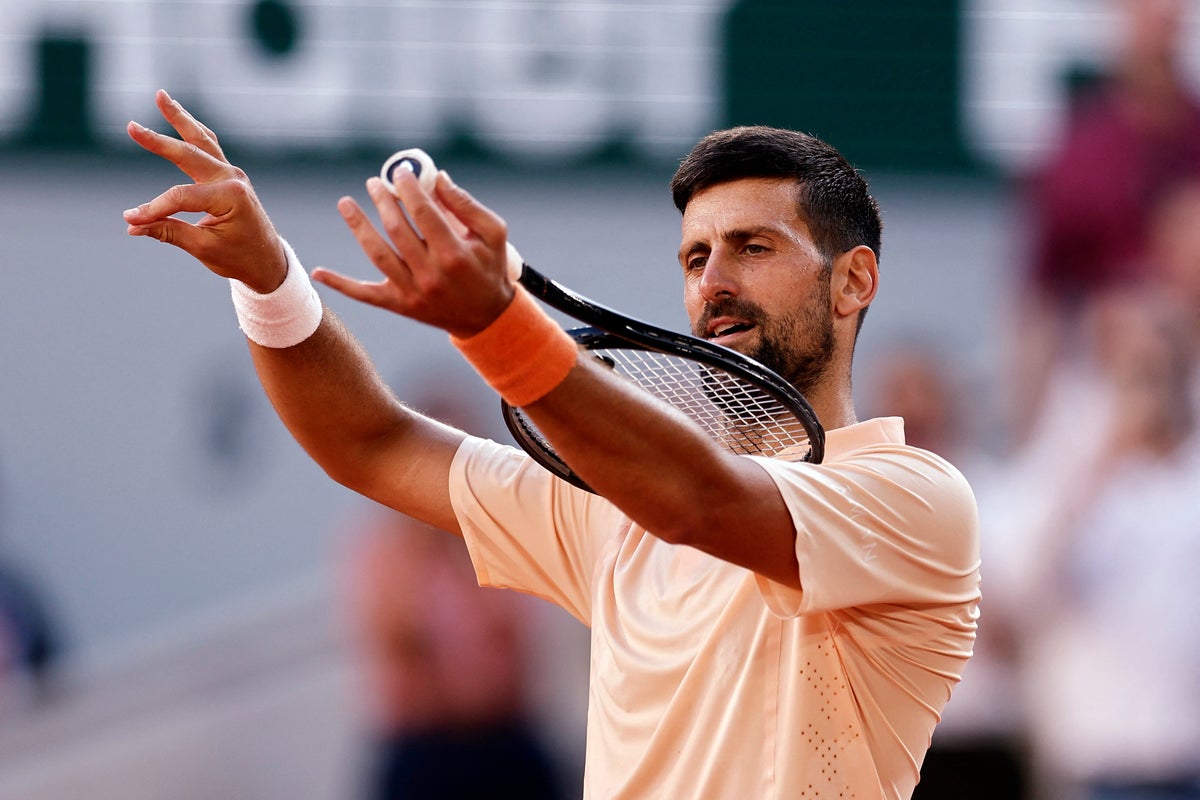 ‘Relieved’ Novak Djokovic set for French Open blockbuster after surviving heat - live reaction