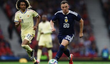 Scotland v Curacao LIVE: Curtis scores equaliser after Locadia sent off in World Cup warm-up