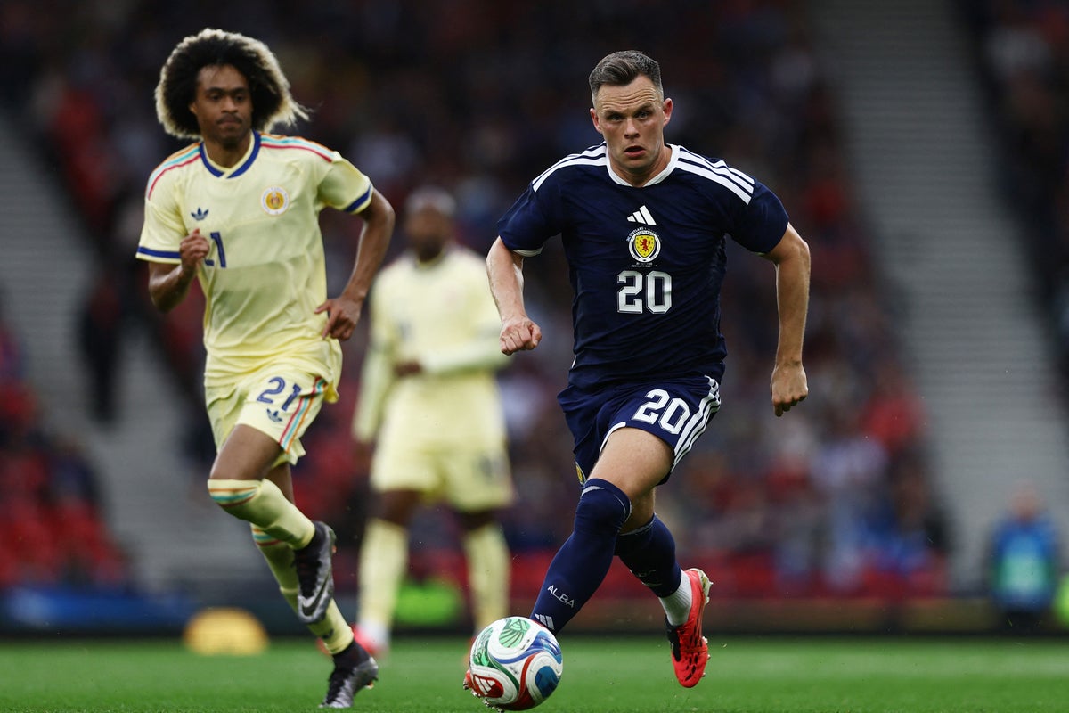 Scotland v Curacao LIVE: Curtis scores equaliser after Locadia sent off in World Cup warm-up