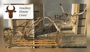 Steel sculptor crafts historic animal bench for Amesbury