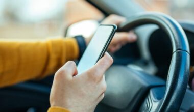 Driver used handheld mobile phone on the M271 - In The Dock