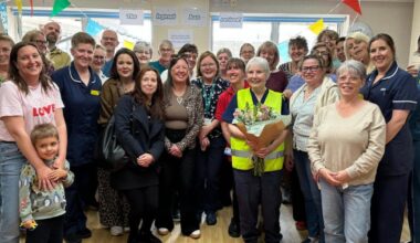 Much-loved Forest Holme Hospice nurse Carmel retiring